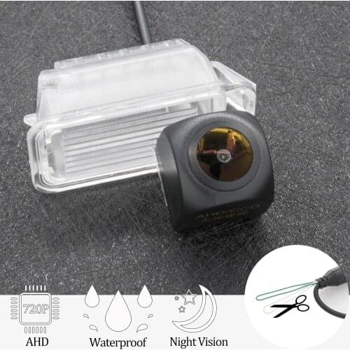 AHD 1280*720P Vehicle Rear View Camera For Ford Mondeo 2014~2017 Focus 2 hatchback 2008-2011 Car Reversing Mirror LCD Monitor
