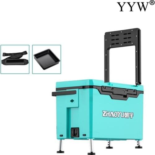 32l Fishing Seat Case Box Outdoor River Stream Fishing Lure Muti Function Heat Preservation Accessories Adult Adjustable Leg