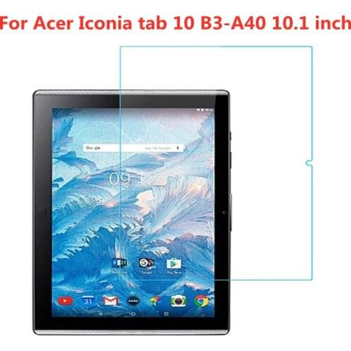 For Acer Iconia One 10 B3-A40 -Premium Tablet 9H Tempered Glass Screen Protector Film Protector Guard Cover