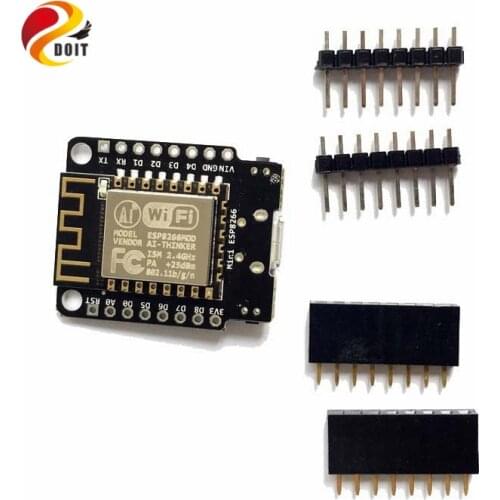 DOIT Newest Mini NodeMCU ESP8266 WiFi Development Board from ESP-12F 4M Bytes Flash ESP 12F Lua IoT DIY RC