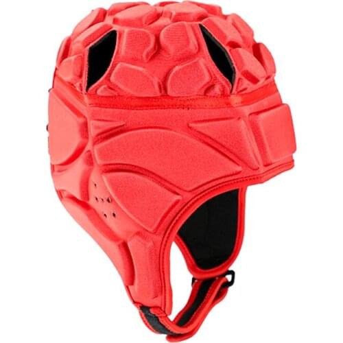 Prefessional Football Soccer Helmet Rugby Scrum Cap Headguard Goalie Hat Head Protector ZJ55