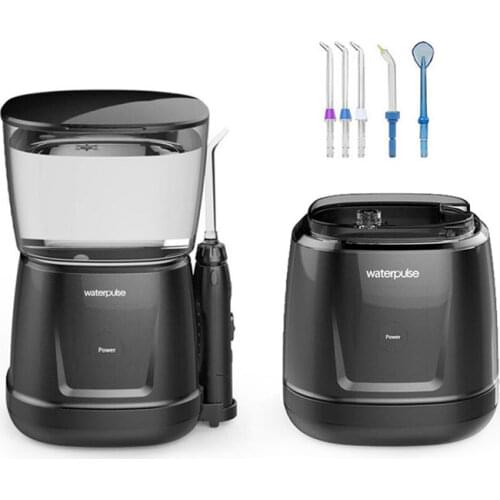 Oral Irrigator 20-160PSI Clean massage + 5 nozzles + Storage box , 1000ml Oral Hygiene Dental Irrigator For Family Daily care