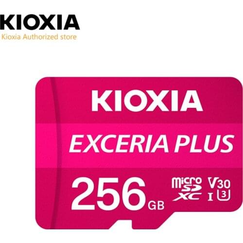 Kioxia 32gb microsd exceria mais cartão de memória flash sd sdxc UHS-I u3 4k class10 v30 a1 r98mb/s w65mb/s tf cartão