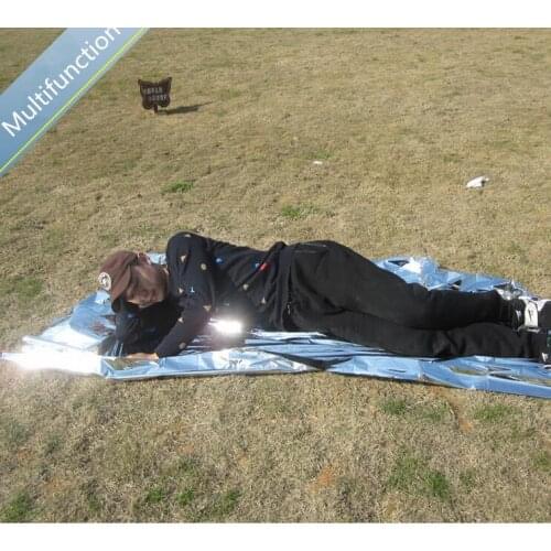 Outdoor Camping Sleep Mat Hiking Travel Picnic Pad Cushion Moistureproof Mat Portable Multifunction Rescue Keep warm Mattress