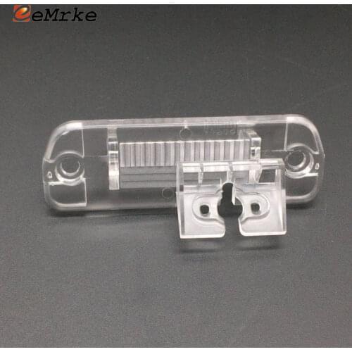EEMRKE Car Rear View Camera Bracket License Plate Lights Housing Mount for Benz R Class W251/ ML Class W164 / GL Class X164