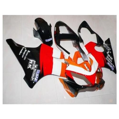 Injection mold Fairing kit for HONDA CBR600F4I 01 02 03 CBR600 F4I 2001 2002 2003 ABS red white black Fairings set+7gifts HP31