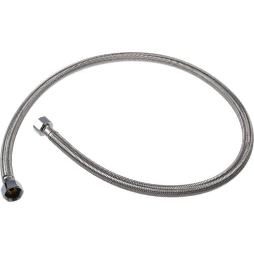 New 1M Braided Flexible Shower Hose Water Heater Connector Pipe Tube
