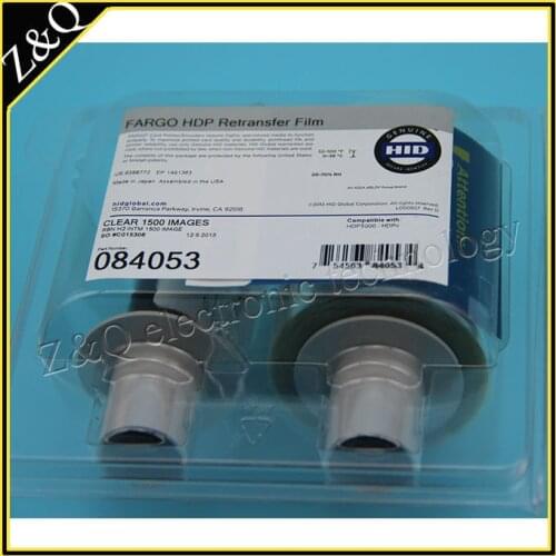 Fargo84053 Clear HDP Retransfer Film for use with the HDP5000 ID card printer