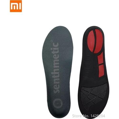 Xiaomi Multiple shock absorption Rebound Comfortable breathable dry Sports insoles Cushioning running Sweat Non-slip insole