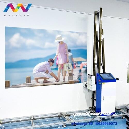 UV CMYK/CMYKW wall printer/3D wall printing machine/flat printers