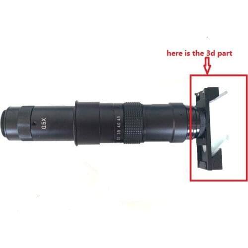 3D parts attachment for Adjustable Magnification Zoom C-mount Lens industrial smartphone repair