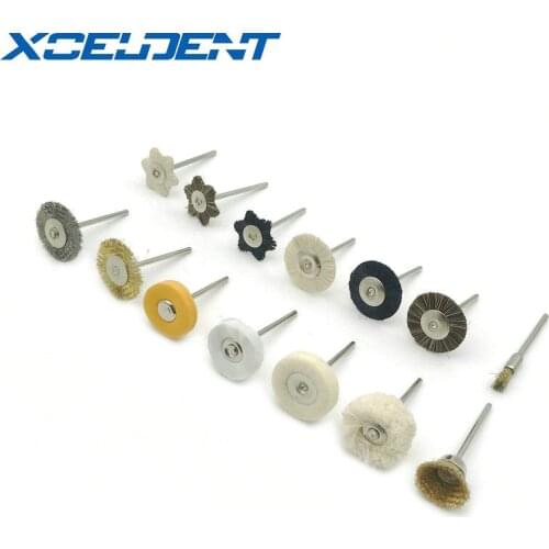 1pcs Dental Polishing Brush Dental Polishing Grinder Brush for Rotary Tools 2.35mm Dentistry Accessories