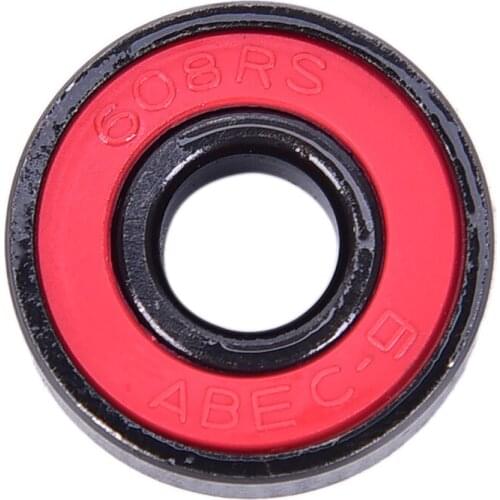 10Pcs/set 608 2RS Bearing Deep Groove Steel Sealed Ball Bearings 608RS 608-2RS