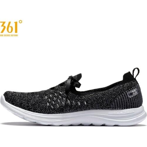 361 Degrees Womens Lightweight Mesh Breathable Walking Sneakers Simple Girl Wild Casual Sport Training Shoes W582024412
