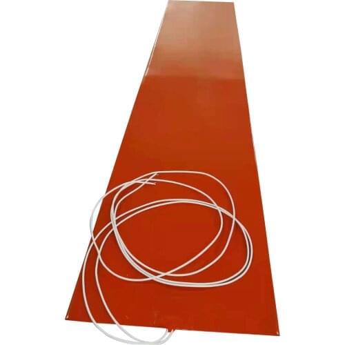 500*1000mm 220v@2500w Silicone Heater Heated Bed Build Plate Adhesive Backing + 100k
