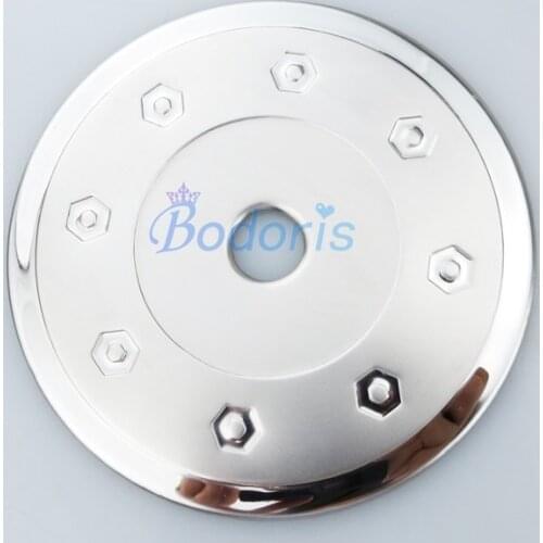 Accessories For Peugeot 206 CITROEN C2 #304 Stainless Steel Fuel Tank Cap Gas Box Cover Car Styling