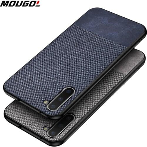 For Samsung Note 10 Plus Case Shockproof Back Cover Cloth Fabric Silicone Case For Samsung Galaxy S10 S10E Note 10 9 8 Plus Case
