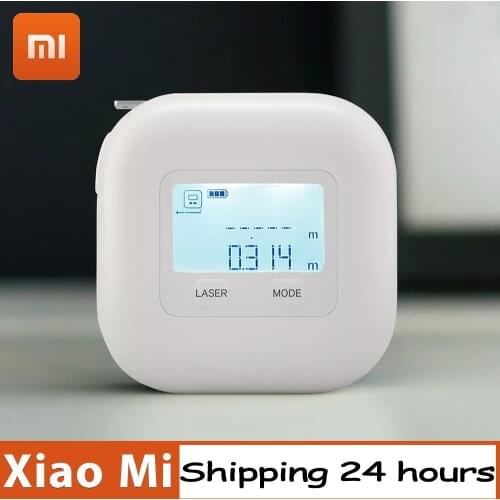XiaoMi AKKU 2-in-1 Digital Laser Measure with LCD Display Measuring tape Laser Rangefinder Measuring tools