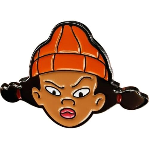 Ashley Spinelli Recess badge retro 90s kids cartoon tv show gang hero gift