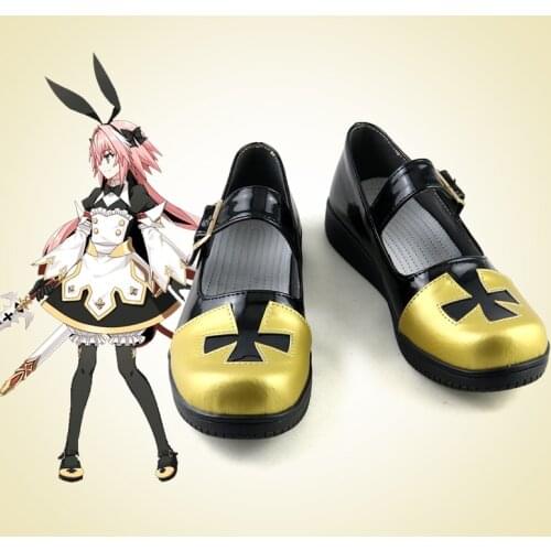 Fate Grand Order/FGO Astolfo (Saber) Stage 3 Cosplay Costume Shoes Knight of Evaporated Sanity Halloween Cosplay Shoe cute woman