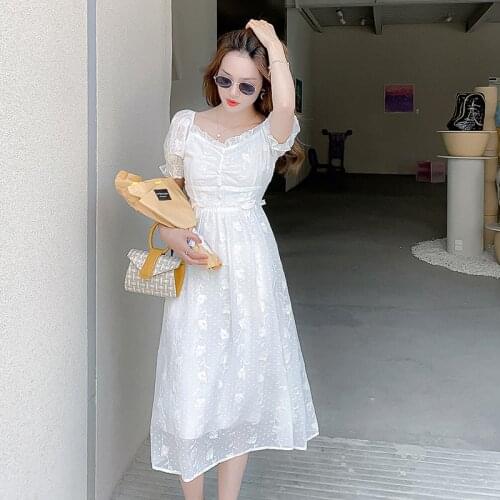 GUUZYUVIZ Solid Summer Dresses