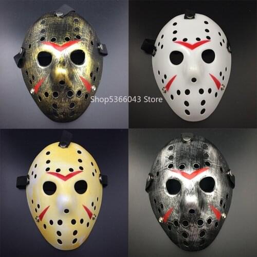 Jason Horror Hockey Cosplay Halloween Masks Killer Scary Party Decor Mask Festival Christmas Masquerade Masque V Vendetta Mask
