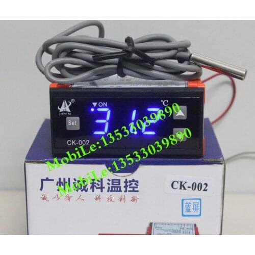 LED Blu-ray Chengke temperature controller CK-002 general heating and cooling digital display 12V thermostat high precision