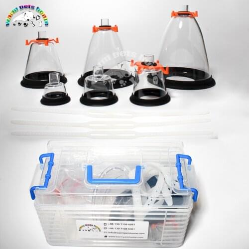 Pet Anesthesia Mask Plastic Animal Mask animal Manual Resuscitator Mask Dog Cat Mask Veterinary Equipment