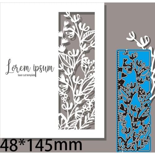 48*145mm LACE new Metal Cutting Dies for decoration card DIY Scrapbooking stencil Paper Craft Album template Dies