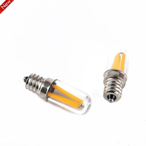 Mini Dimmable Bulbs 3W Lamp Warm / Cold White Lamps Lighting E14 E12 LED Fridge Freezer Filament Light COB