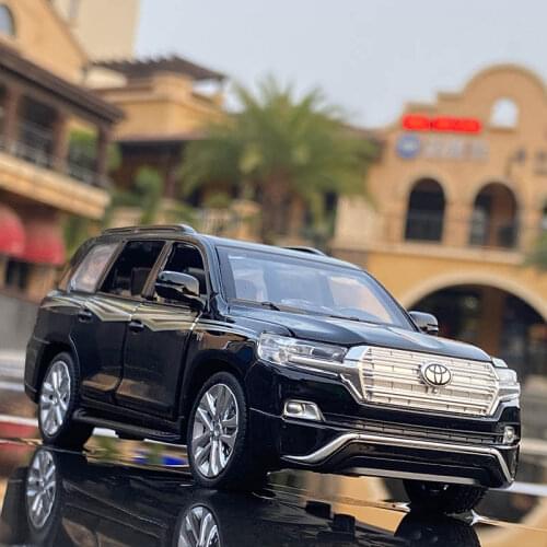 1:32 Toyota LAND CRUISER SUV Alloy Car Model Diecasts Metal Toy Off-road Vehicles Car Collection Simulation Model Car Kids Gifts