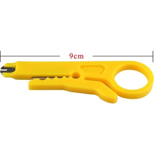 MINI Portable Wire Stripper Knife Crimper Pliers Crimping Tool Cable Stripping Wire Cutter Multi Tools Cut Line pocket Multitool