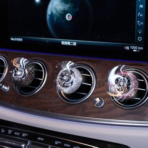 Car Air Freshener Auto outlet Perfume Vent Air freshener in the Car Air Smell Conditioning Clip Magnet Diffuser solid perfume