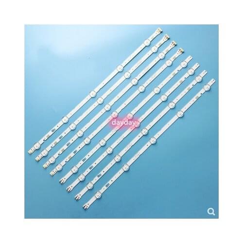 5set=40pcs LED backlight strip for UN49j5200 UN49J5290 UN49J5290AG HG49NJ477 UN50J5200 49 FHD-R L-180319-JEDI BN96-46573A 46572A
