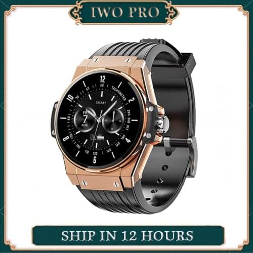 IWO PRO G9 Smart Watch Men IP68 Waterproof 1.09 Inch Full Round Screen Smartwatch Heart Rate Blood Pressure Fitness Tracker