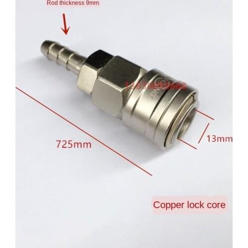 Tire Removal Machine Air Pressure Air Gun Pipe Quick Connector Air Duct Hose Self-Locking Head Quick Plug Female Connector
