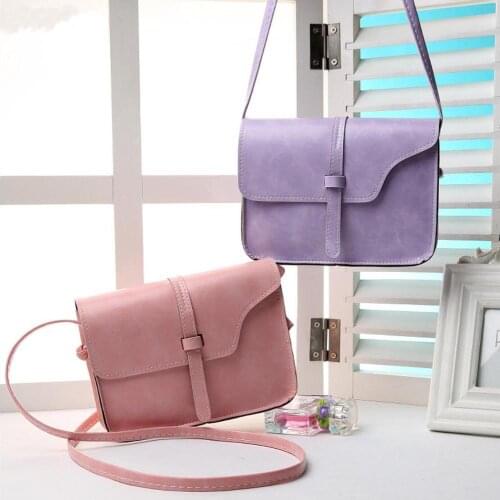 New Crossbody Shoulder Bag Ladies Bag Small Fragrant Retro Mini Square Bag Various Color Pouch