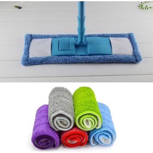 Fiber Spray Mop Head Floor Cleaning Cloth Paste The Mop To Replace Cloth Household Cleaning Mop Accessories