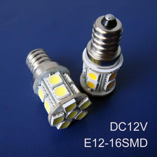High quality DC12V E12 led bulbs,12V Led E12 lamps,e12 Led lights free shipping 100pcs/lot