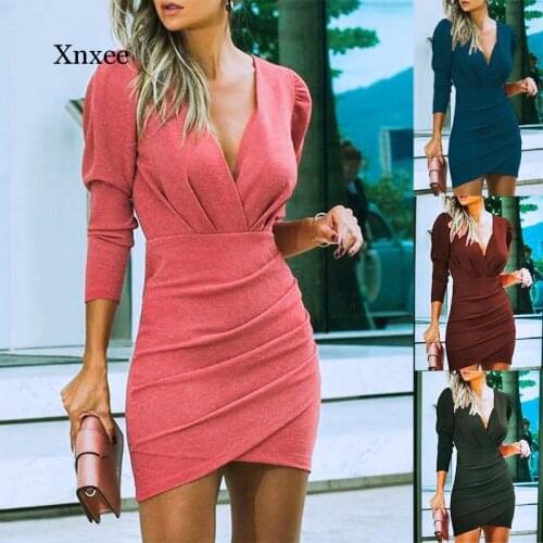 Xnxee Summer Short Sleeve Dresses