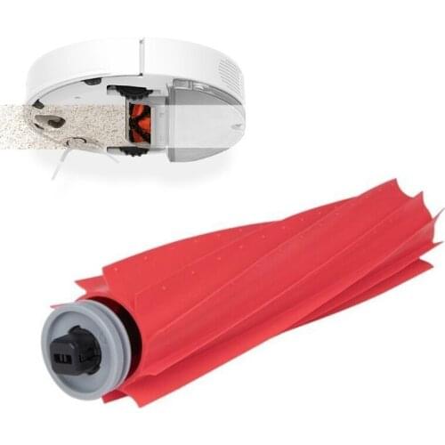 Rubber Main Roller Brush Replacement Compatible with Roborock T7S/Plus/S7 Robot Vacuum Cleaner Parts