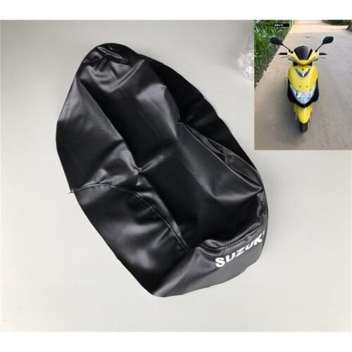 Replacement Thick Motorcycle Seat Cover Cushion Guard Waterproof for Suzuki AN 125 HS125T AN125 QS150T HJ125T-7