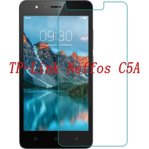 2PCS NEW Screen Protector mobile phone For TP-Link Neffos C5A 5.0" 9H Tempered Glass Film Protective Screen Cover