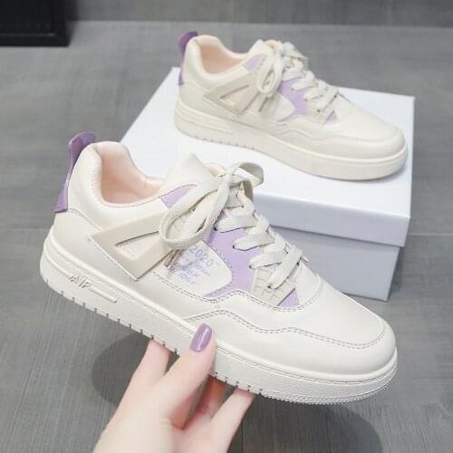 2021 hot sale Women Fashion Sneakers Platform Chunky Lace Up Casual Shoes Brand Comfortable Light Shoes Woman Running shoes
