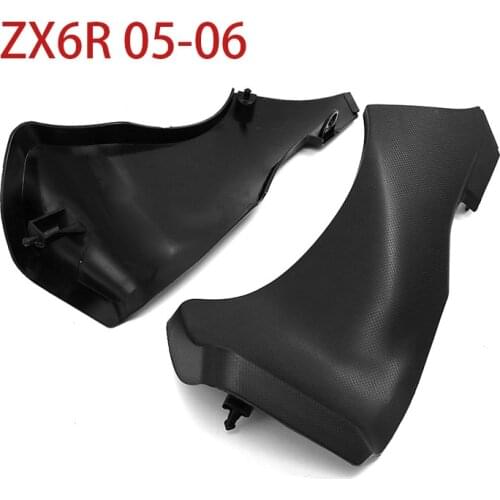 05-06 For KAWASAKI Ninja ZX6R ZX636 ZX 6R Motorcycle Fairing Panel Infill Air Duct Side Cover Air Breather Box Case 2005 2006
