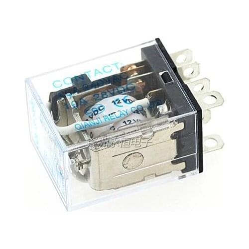 5PCS 8pins 12V JQX-13F-DC12V-2Z 10A 250VAC Relay