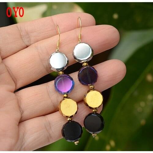 925 sterling silver cold wind long style fashion wild personality temperament simple net red hipster earrings