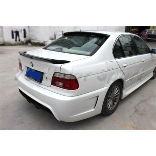 Car Accessories Carbon Fiber MP Style Trunk Spoiler Fit For 1997-2003 E39 5 Series Rear Spoiler Trunk Wing Car-styling