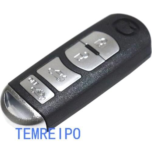 4 Buttons Remote Key Case Replacement Shell Fob For Mazda 3 5 6 CX-7 CX-9