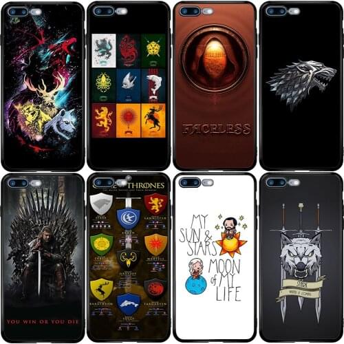 Phone Case for iPhone 5 5s SE 2020 6 6S 7 8 XS XR 11 12 Oneplus 3 5T 6T 7T Pro Max Plus Game GOT House Stark Throne